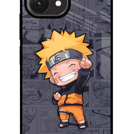 Chota Naruto Mi 11 Lite NE 5G Glass Case Back Cover by Casekaro