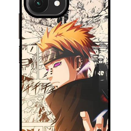 Pain Anime Mi 11 Lite NE 5G Glass Case Back Cover by Casekaro