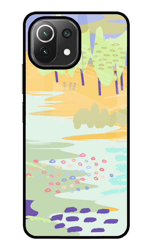 Scenery Mi 11 Lite NE 5G Glass Case