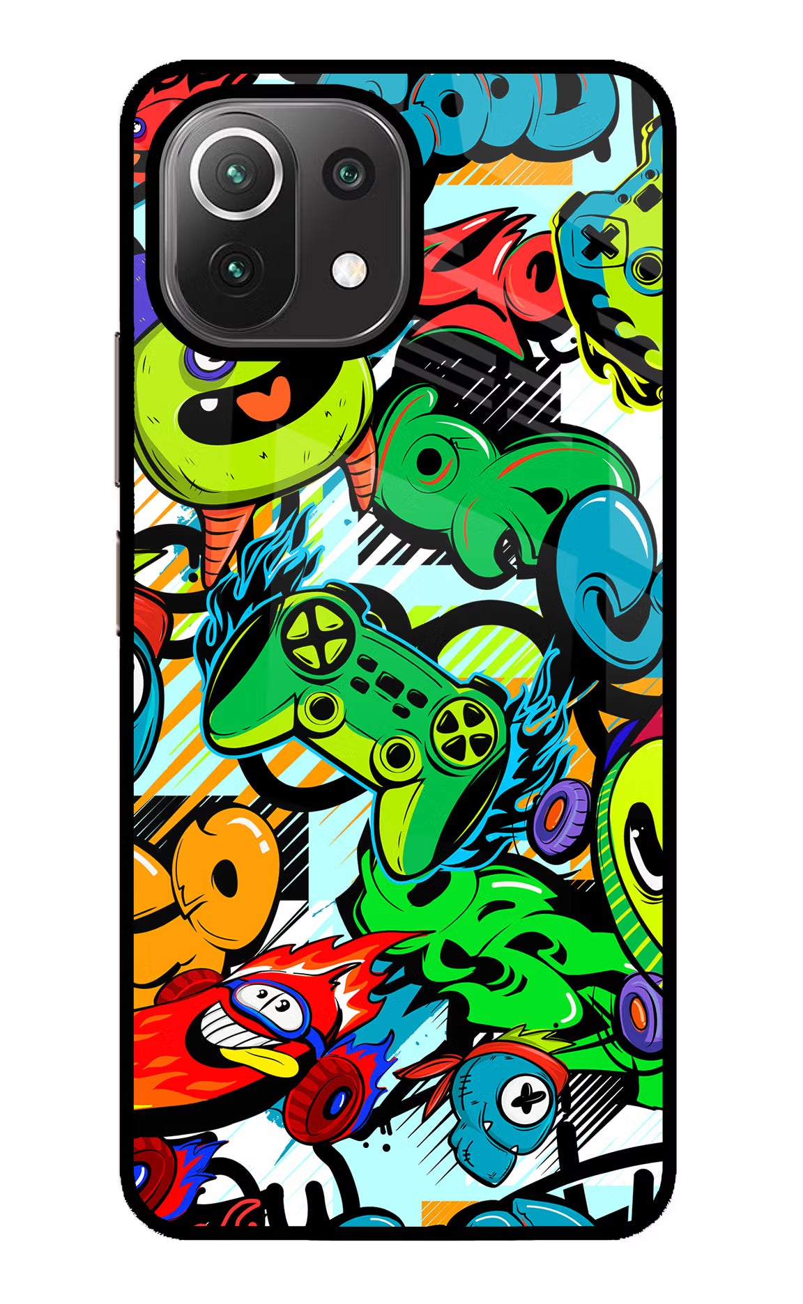 Game Doodle Mi 11 Lite NE 5G Glass Case