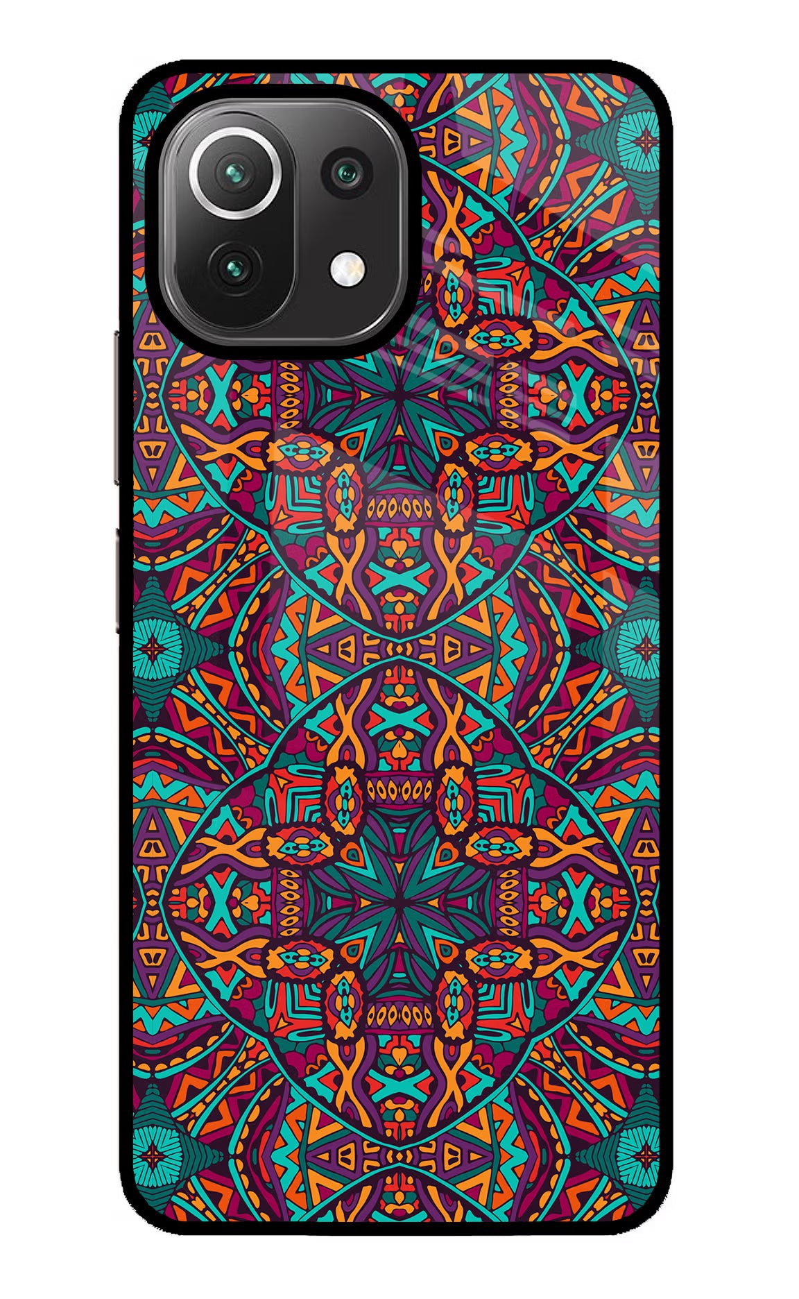Colour Mandala Mi 11 Lite NE 5G Glass Case