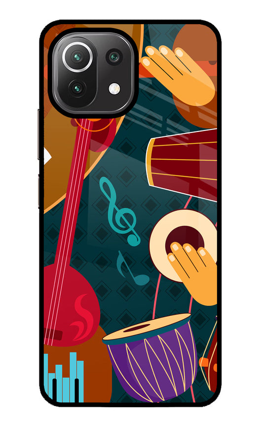 Music Instrument Mi 11 Lite NE 5G Glass Case