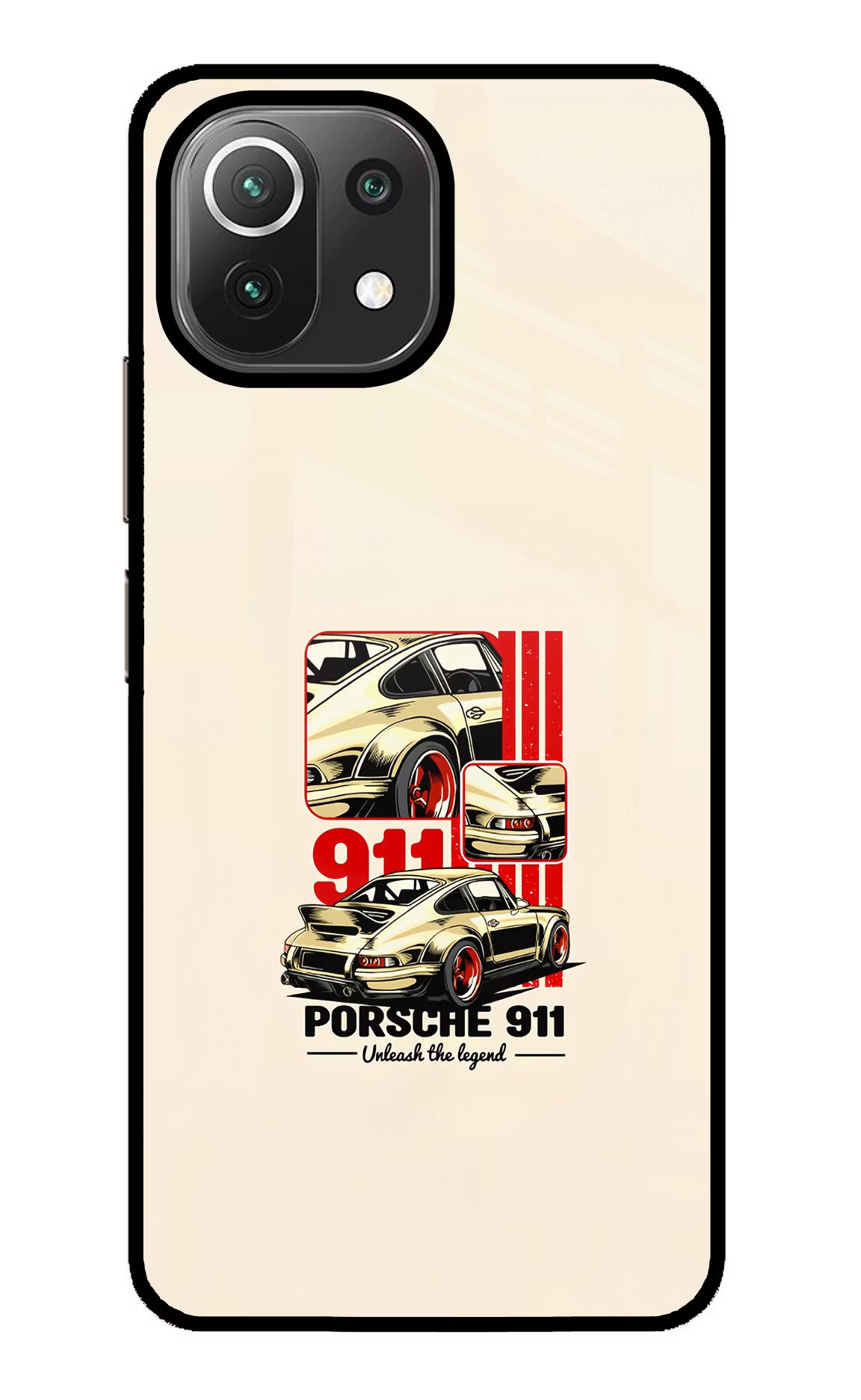Classic Porsche 911 Mi 11 Lite NE 5G Glass Case