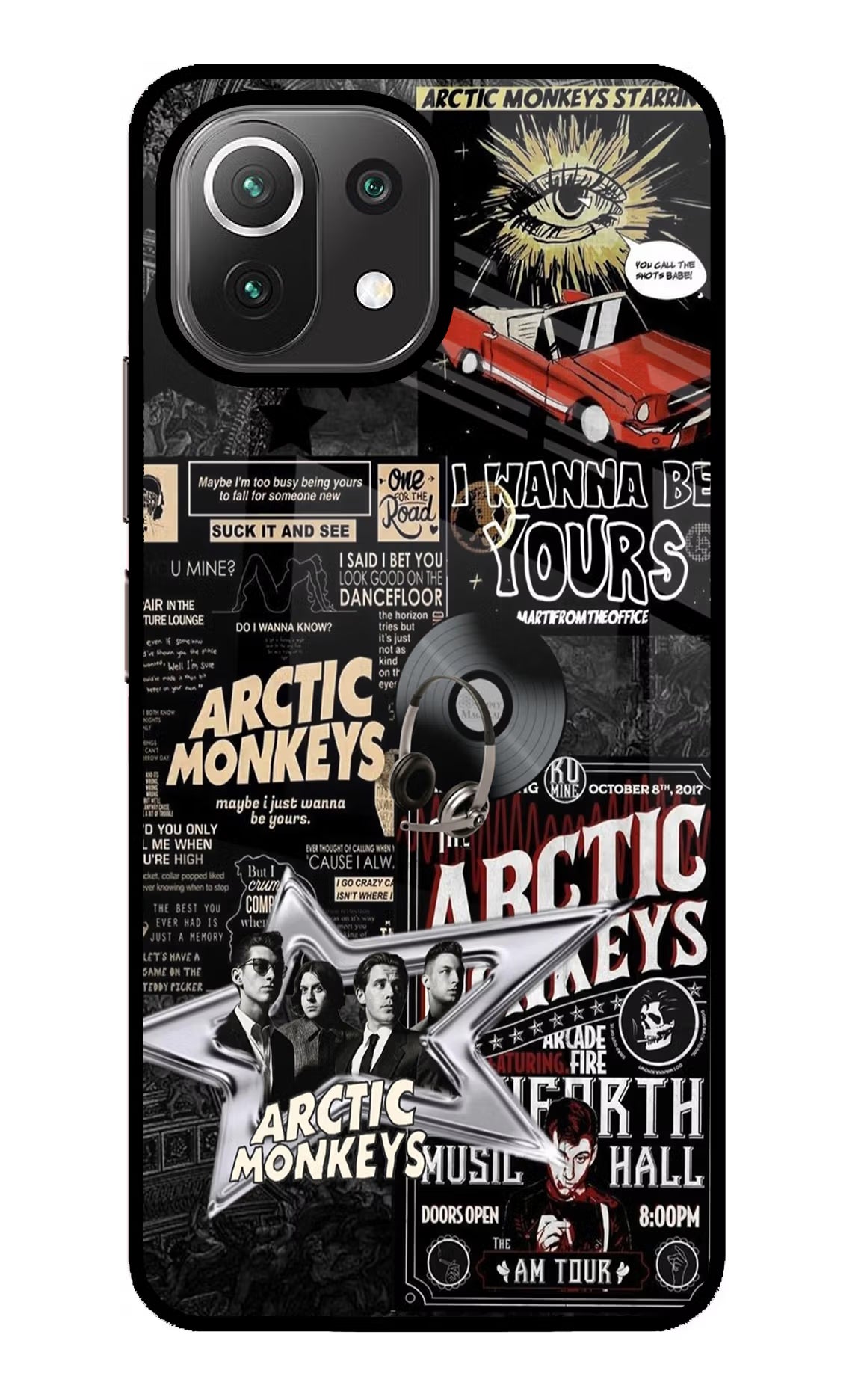 Arctic Monkeys Mi 11 Lite NE 5G Glass Case