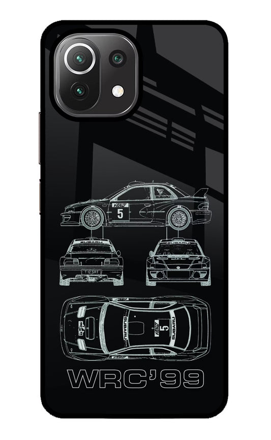 WRC'99 Mi 11 Lite NE 5G Glass Case