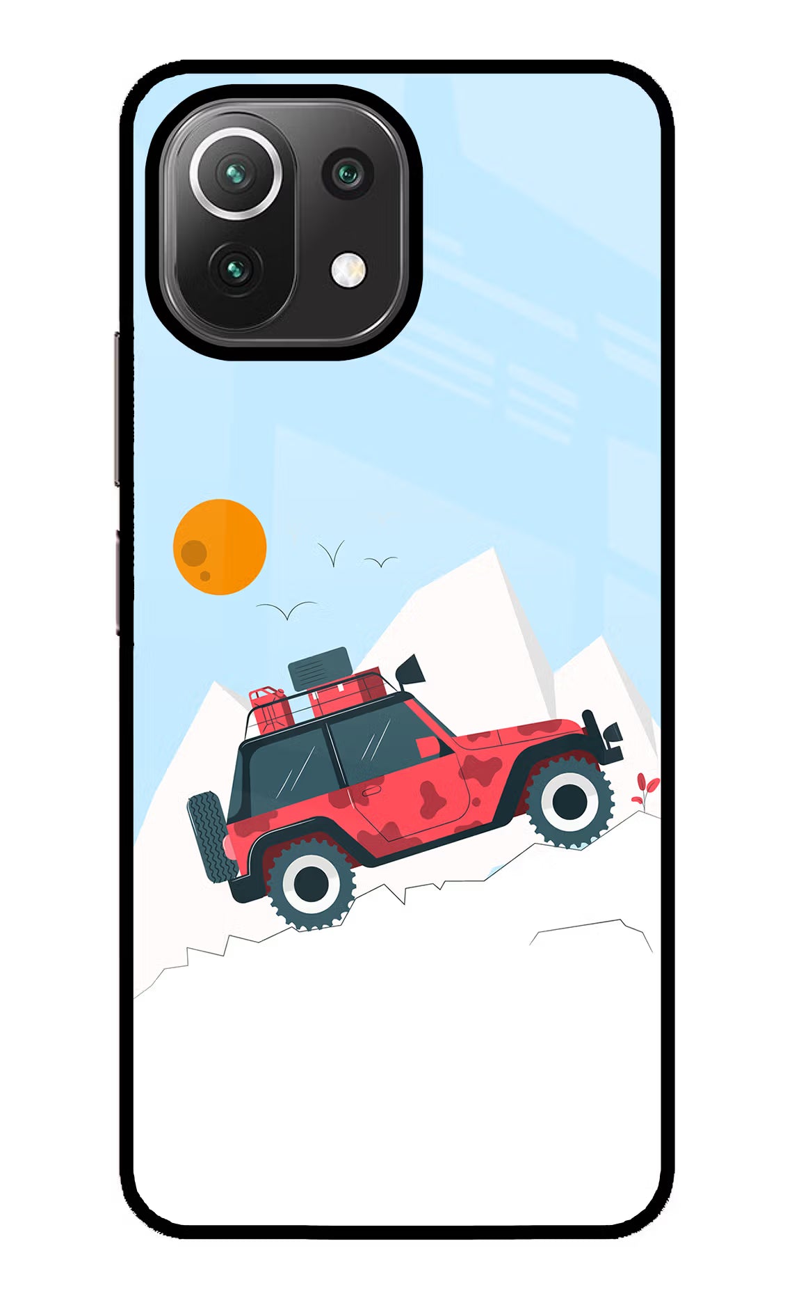 Mountain Trail Beast Mi 11 Lite NE 5G Glass Case