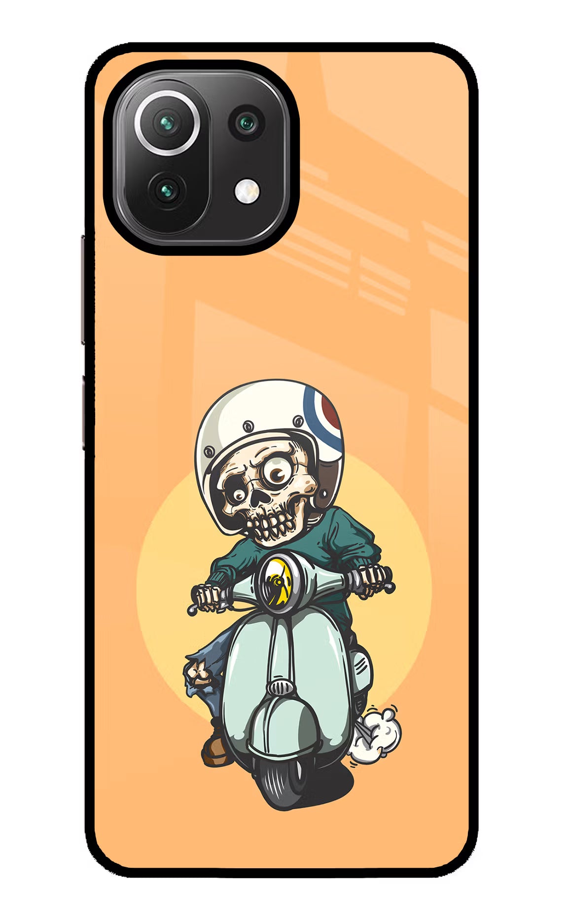 Undead Biker Mi 11 Lite NE 5G Glass Case