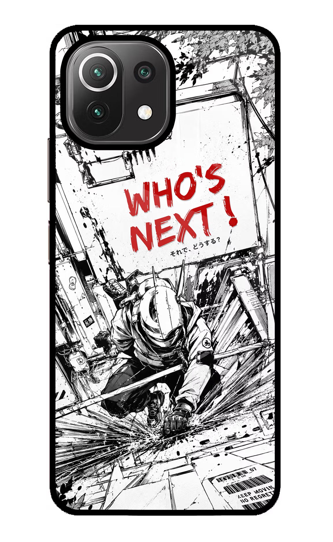 Who's Next Mi 11 Lite NE 5G Glass Case