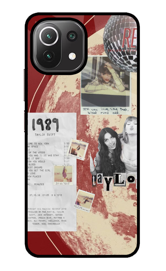 Taylor Swift Mi 11 Lite NE 5G Glass Case