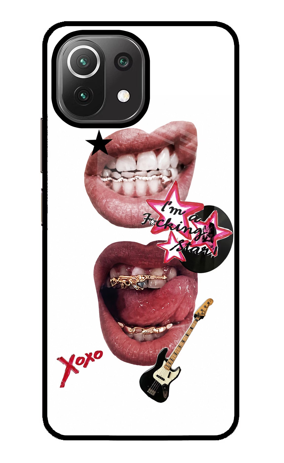 Rockstar Mi 11 Lite NE 5G Glass Case