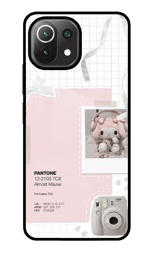 Pantone Asthetic Mi 11 Lite NE 5G Glass Case
