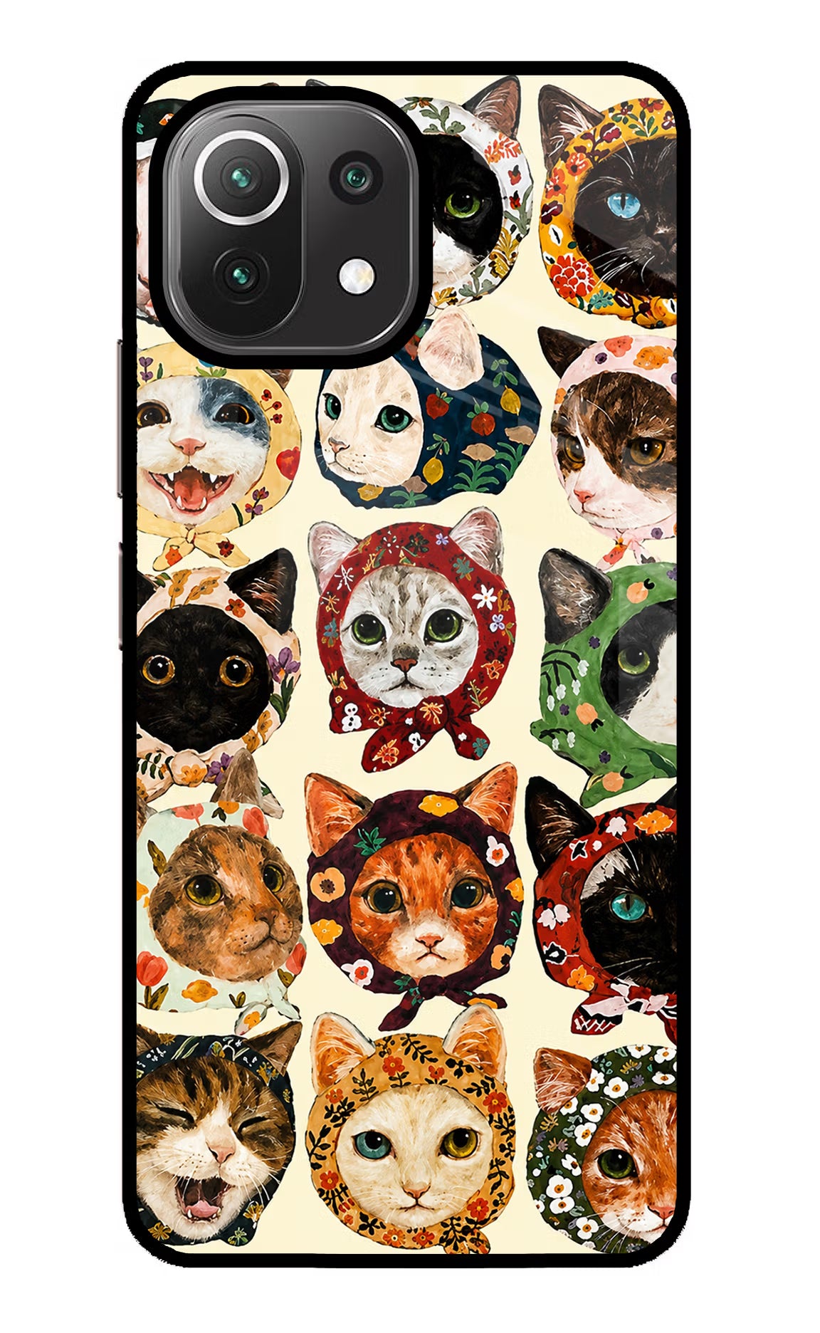 Cool Cat Mi 11 Lite NE 5G Glass Case