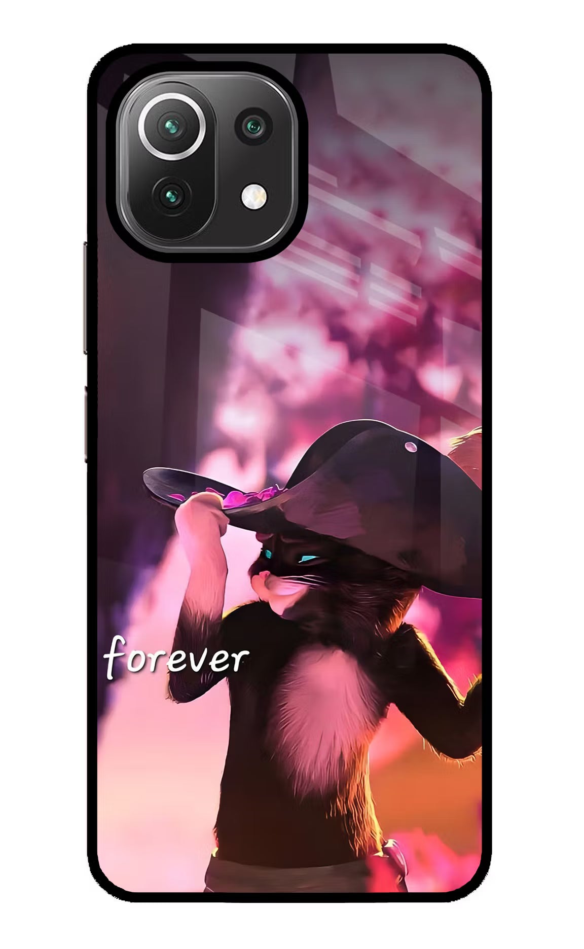 Forever Cat Mi 11 Lite NE 5G Glass Case