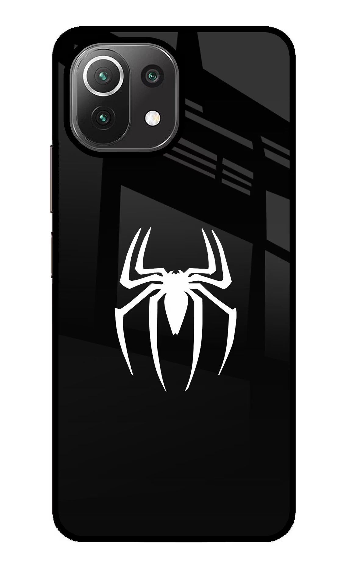 Miles Symbol Mi 11 Lite NE 5G Glass Case Back Cover by Casekaro