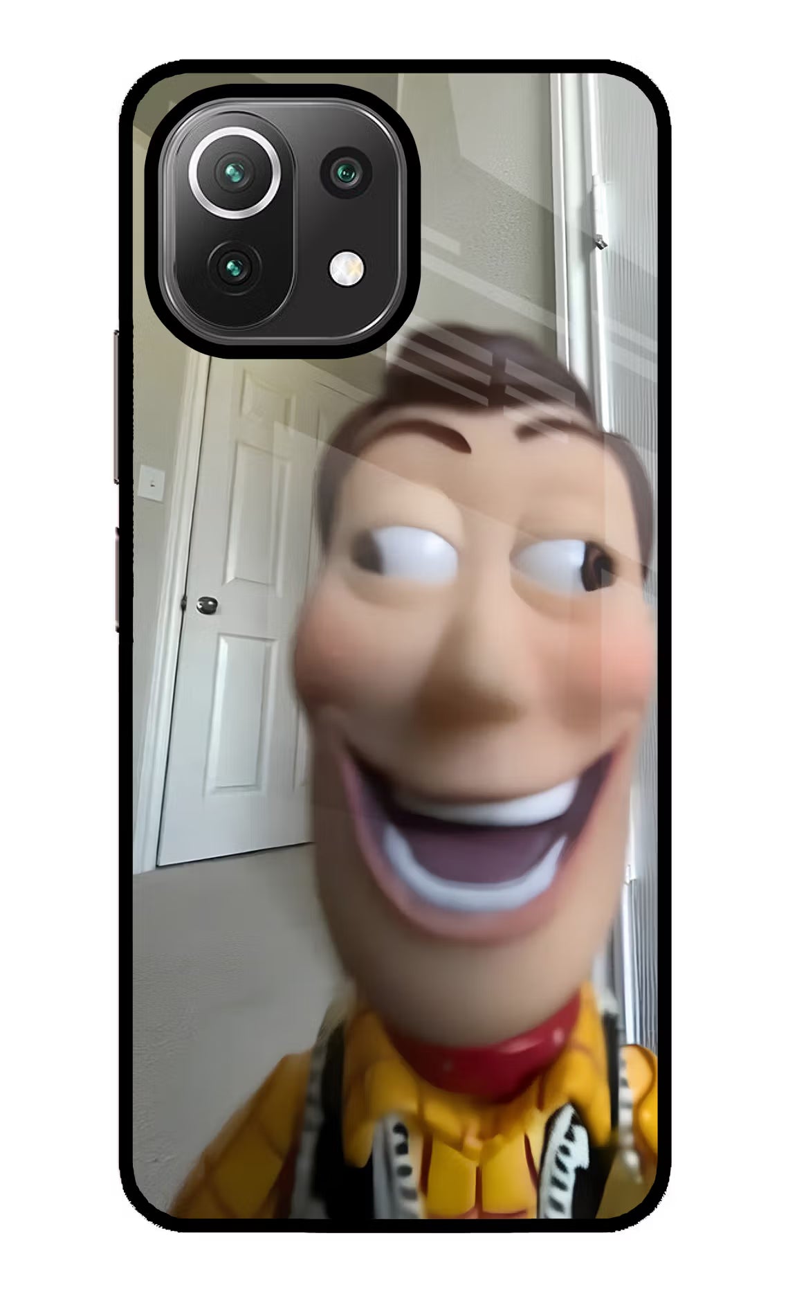 Side Eye Woody Mi 11 Lite NE 5G Glass Case