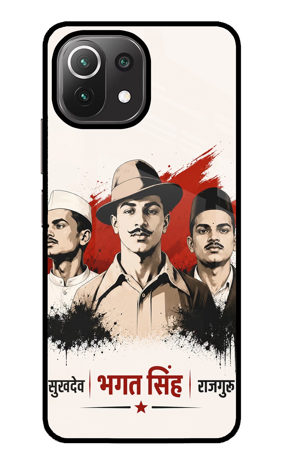 Sardar Patel Iron Will Mi 11 Lite NE 5G Glass Case
