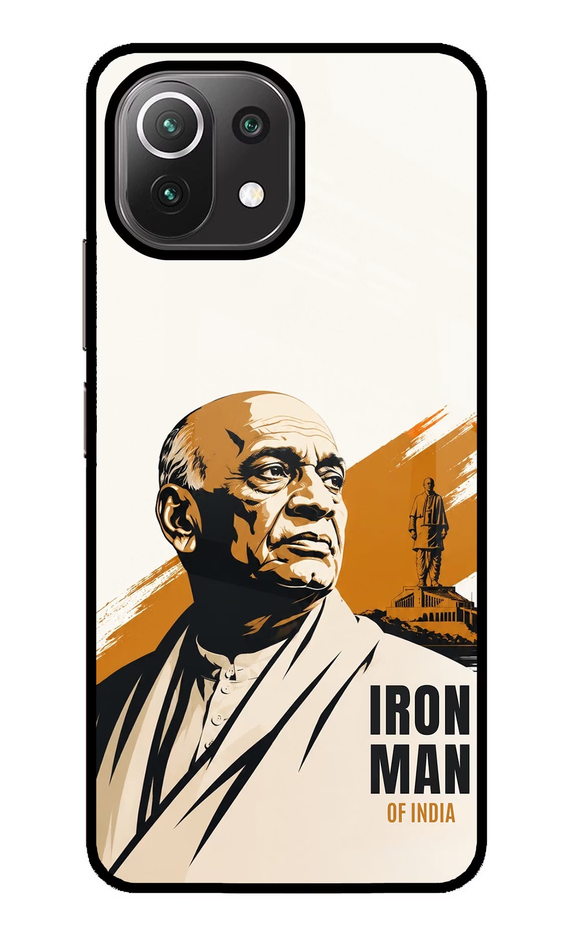 Chandrashekhar Azad Fearless Mi 11 Lite NE 5G Glass Case
