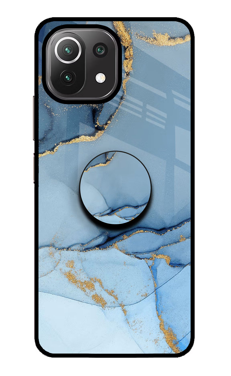 Blue Marble Mi 11 Lite NE 5G Pop Case, Glass case