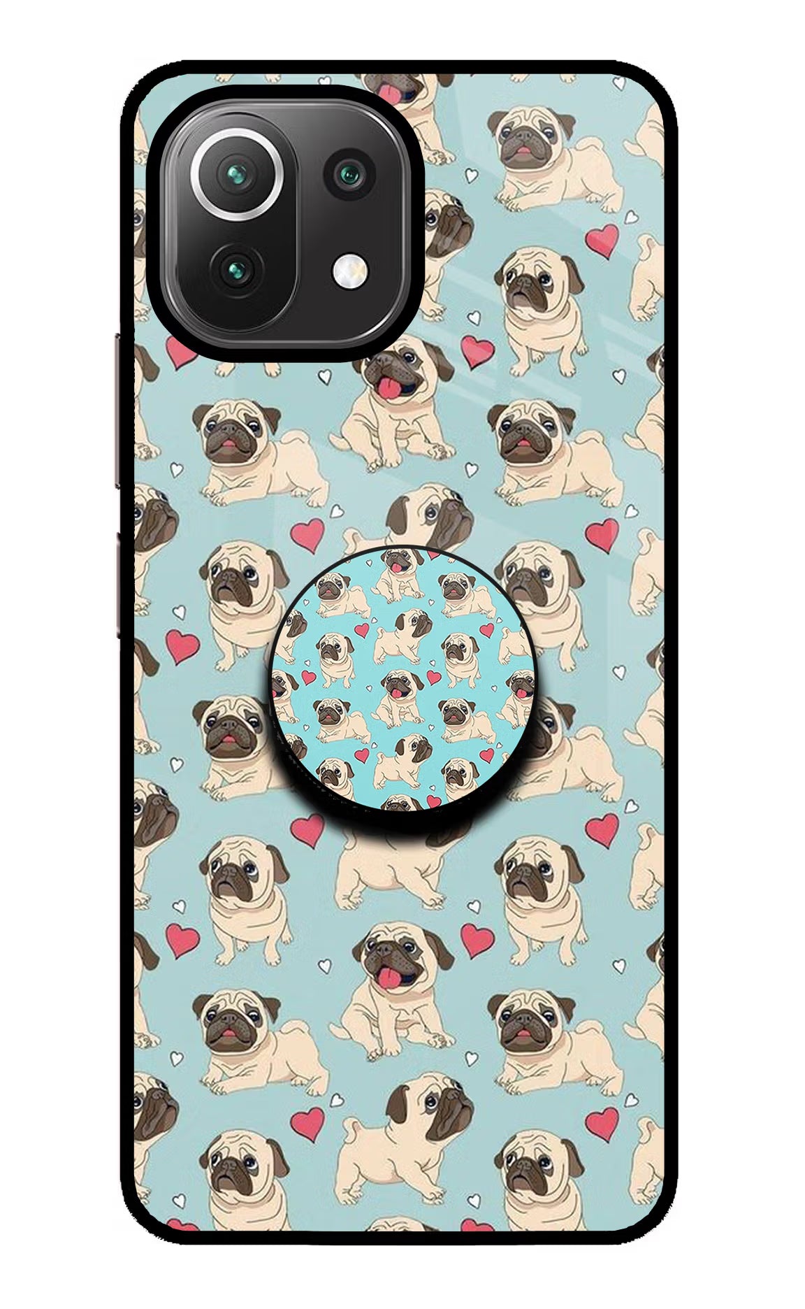 Pug Dog Mi 11 Lite NE 5G Pop Case by Casekaro