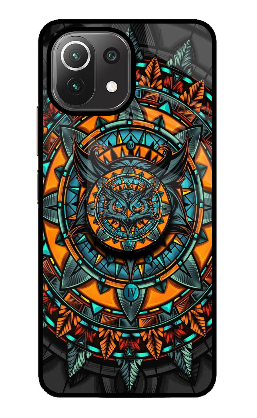 Angry Owl Mi 11 Lite NE 5G Pop Case, Glass case