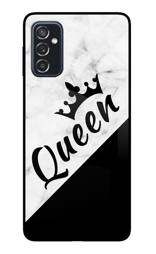 Queen Samsung M52 5G Glass Case