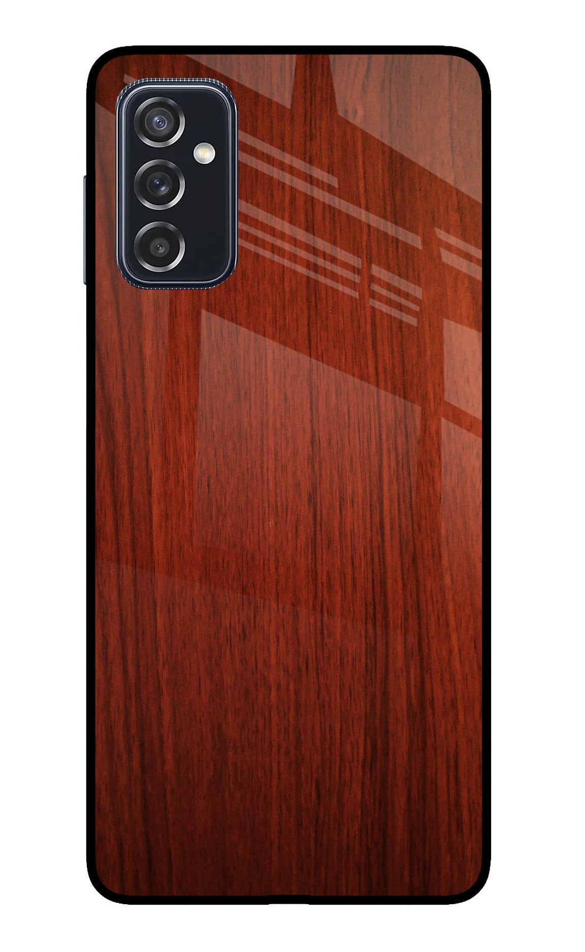 Wooden Plain Pattern Samsung M52 5G Back Cover