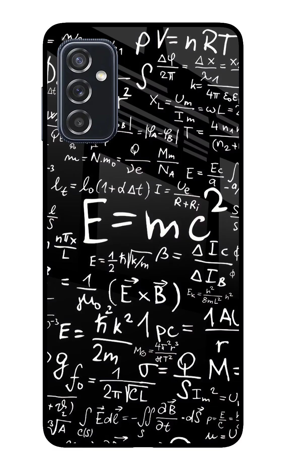 Physics Formula Samsung M52 5G Glass Case