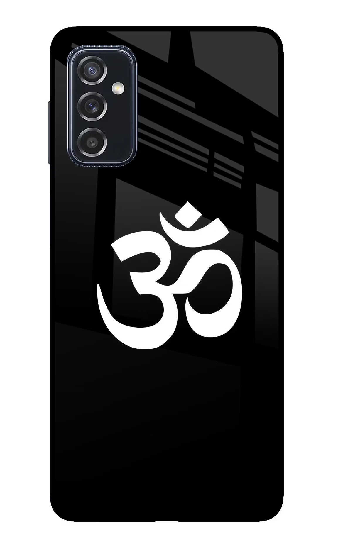 Om Samsung M52 5G Glass Case Back Cover by Casekaro