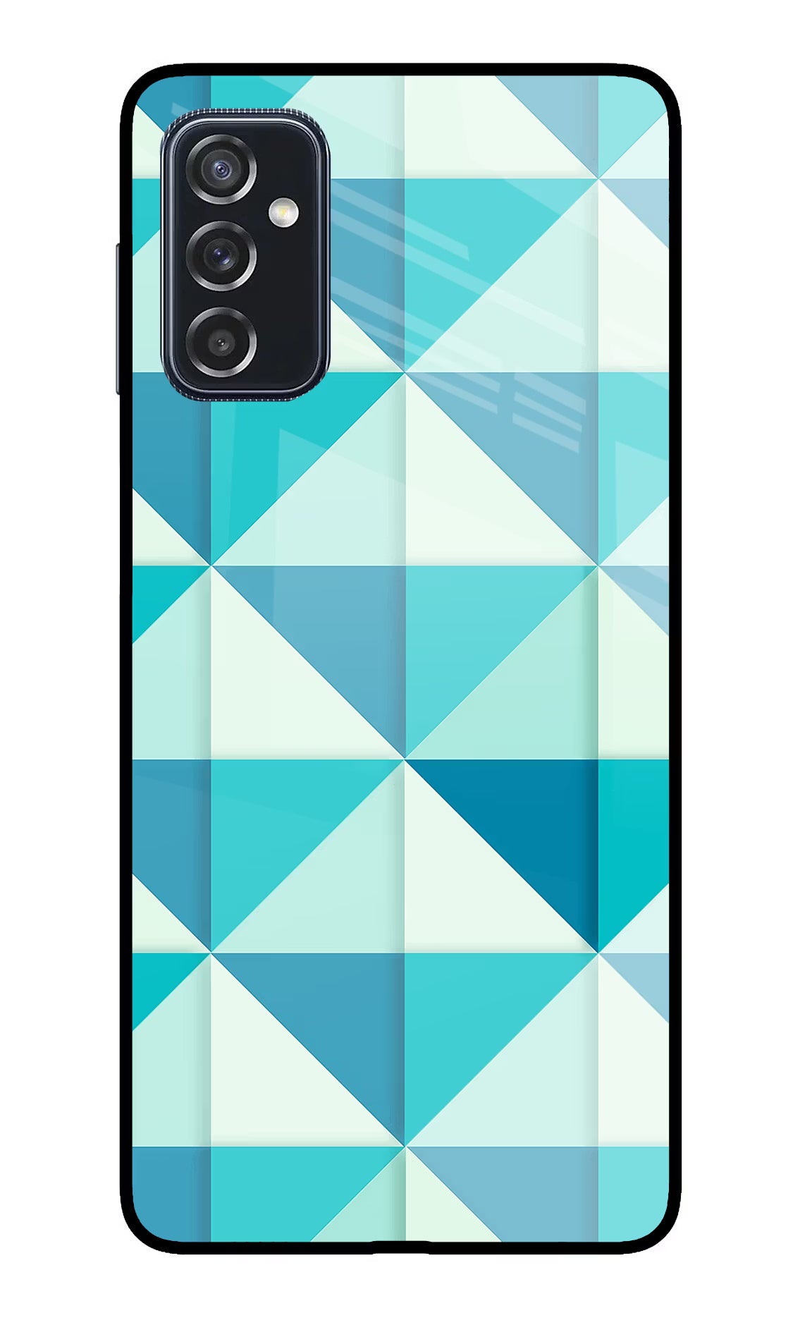 Abstract Samsung M52 5G Glass Case