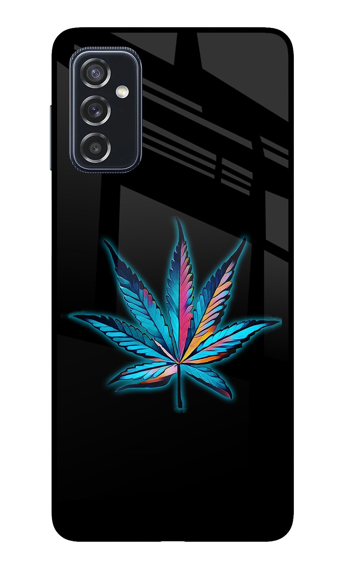 Weed Samsung M52 5G Glass Case