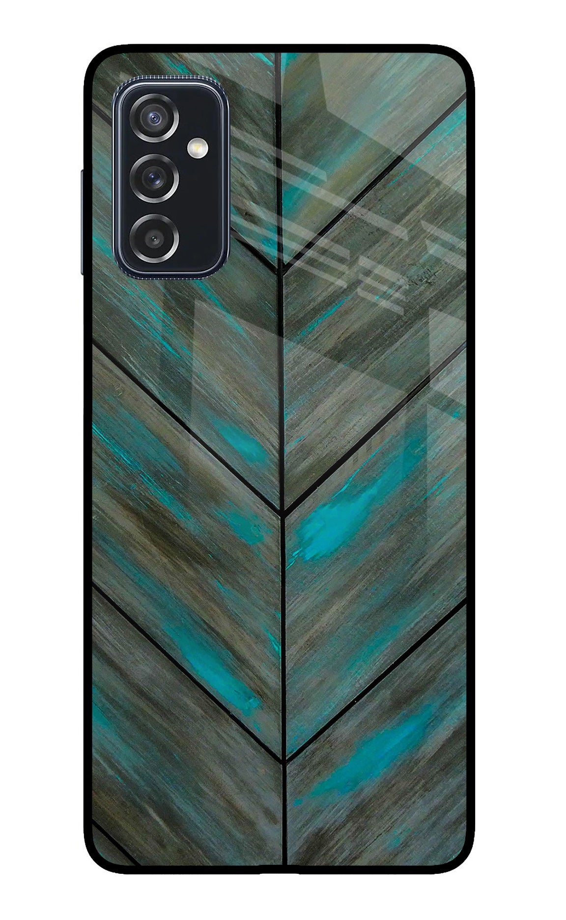 Pattern Samsung M52 5G Glass Case