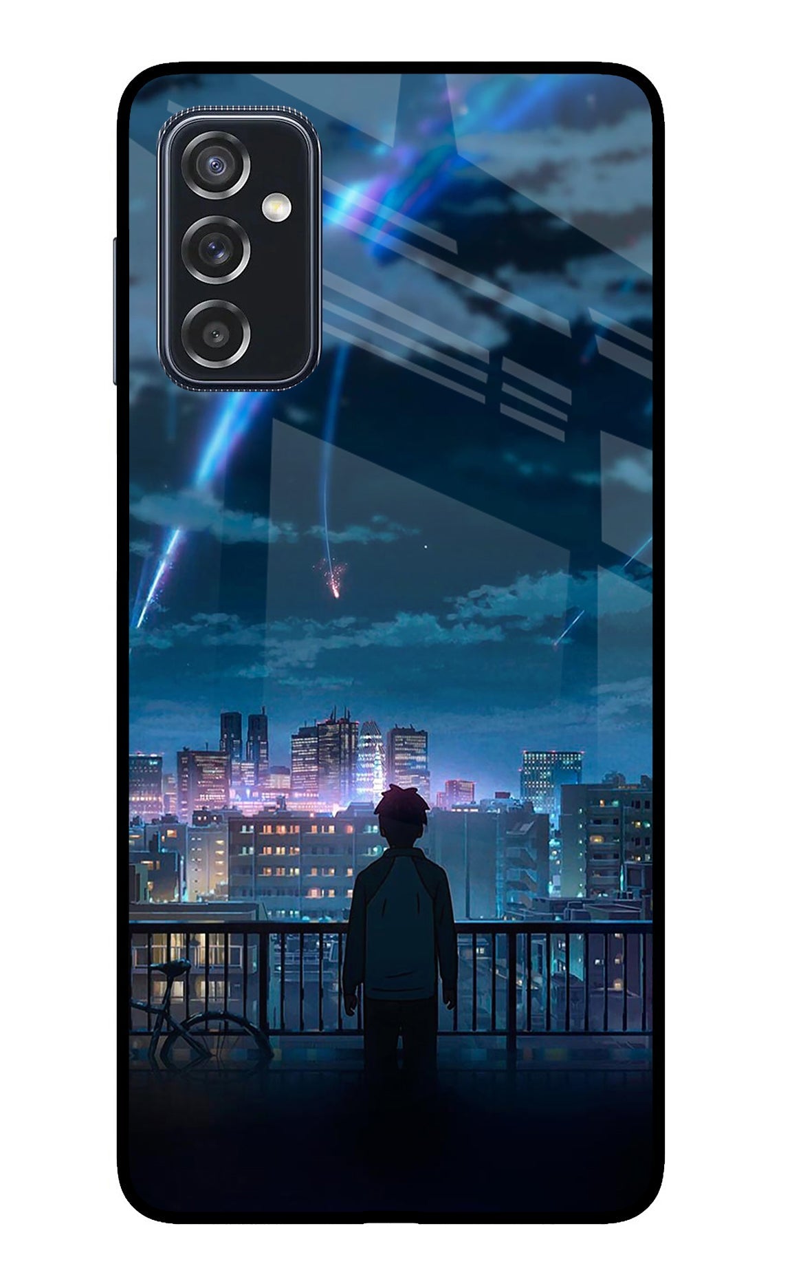 Anime Samsung M52 5G Glass Case