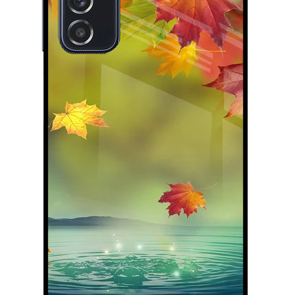 Flowers Samsung M52 5G Glass Case