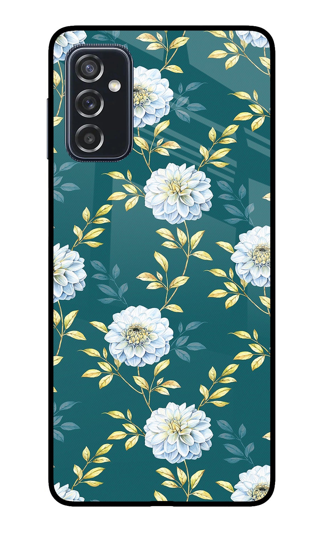 Flowers Samsung M52 5G Back Cover