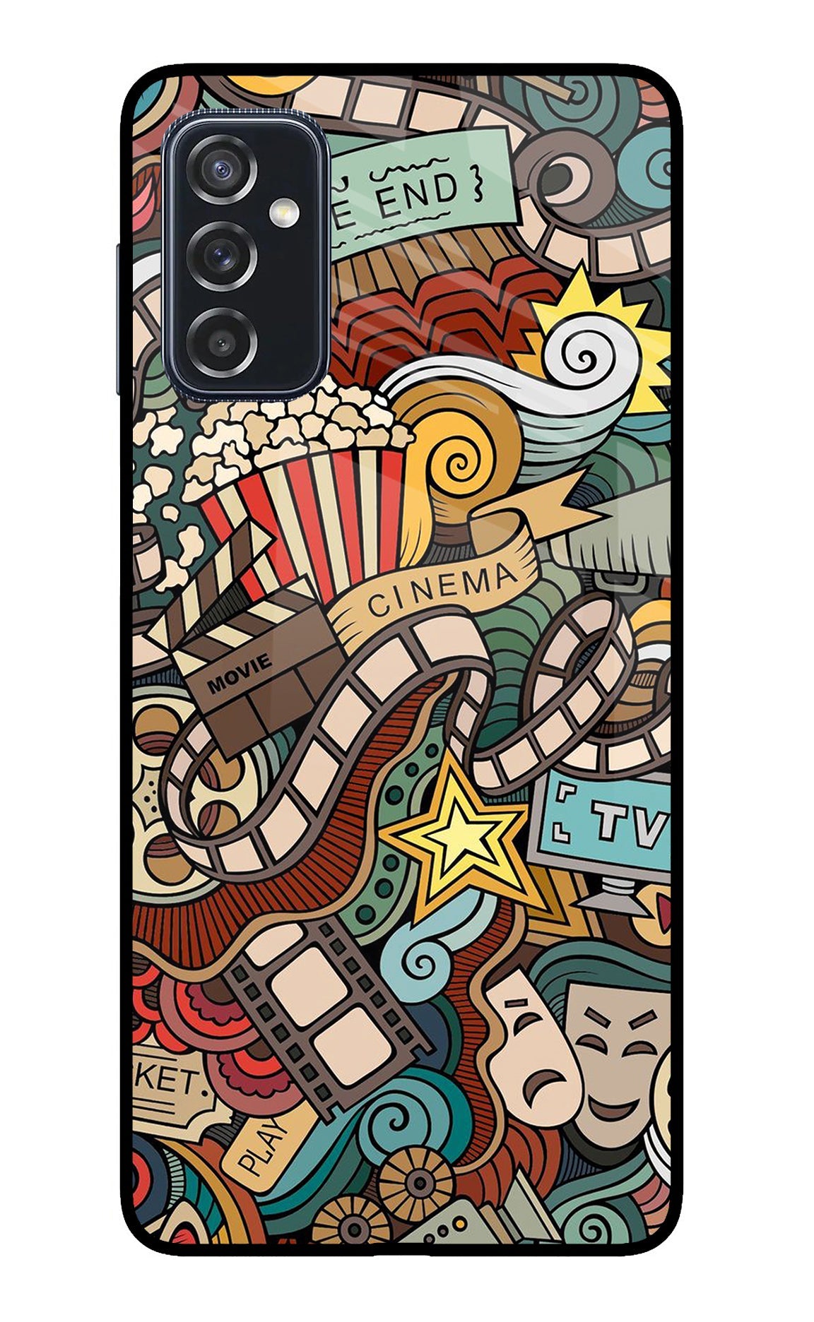 Cinema Abstract Samsung M52 5G Back Cover