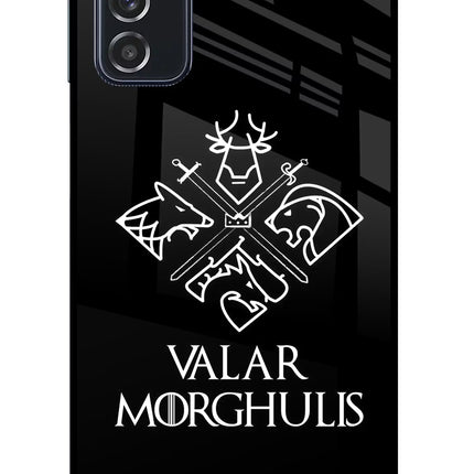 Valar Morghulis | Game Of Thrones Samsung M52 5G Glass Case Back Cover by Casekaro