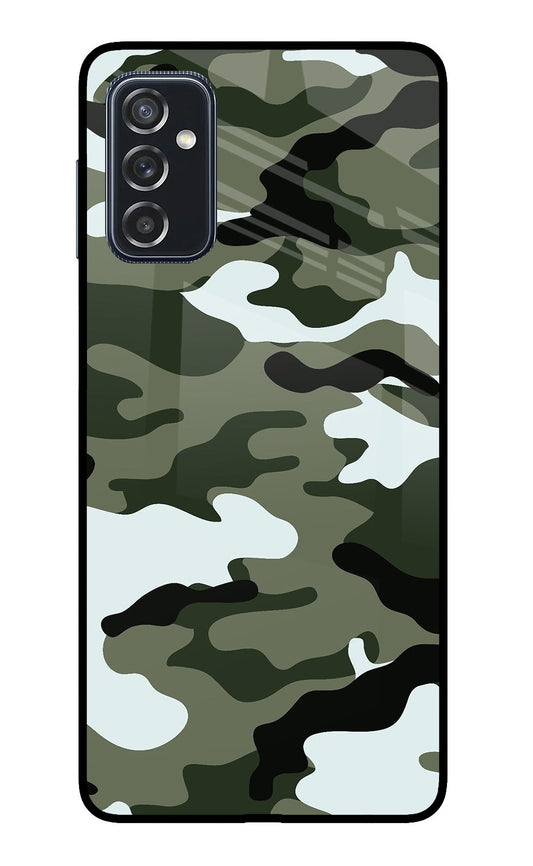 Camouflage Samsung M52 5G Glass Case