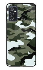 Camouflage Samsung M52 5G Glass Case