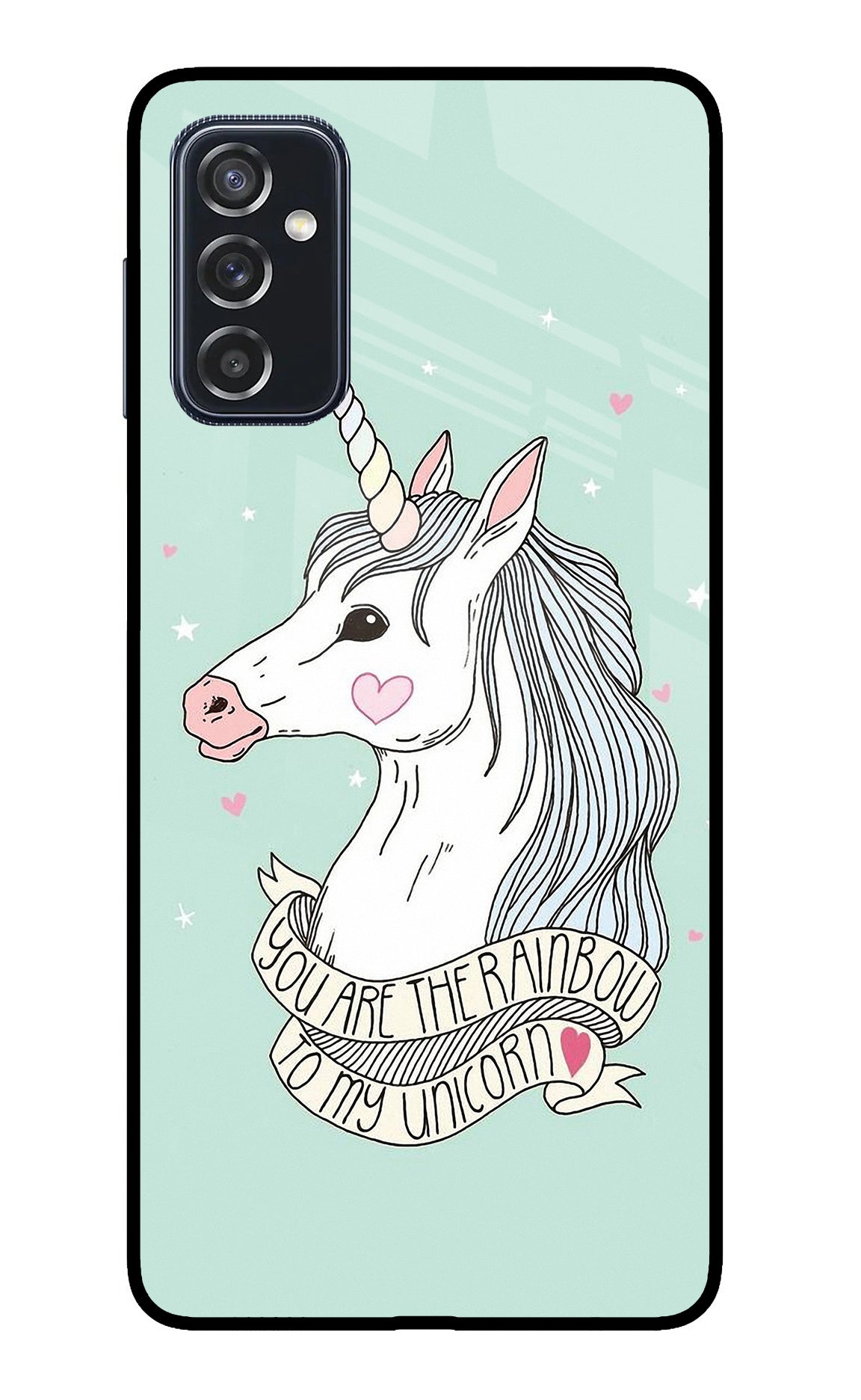 Unicorn Wallpaper Samsung M52 5G Back Cover