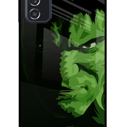 HULK Samsung M52 5G Glass Case Back Cover by Casekaro