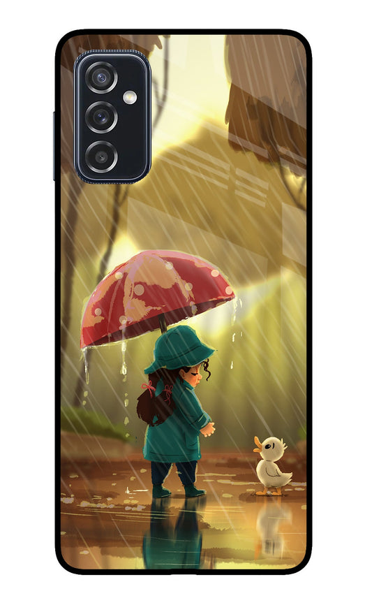 Rainy Day Samsung M52 5G Glass Case