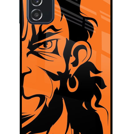 Hanuman Samsung M52 5G Glass Case Back Cover by Casekaro