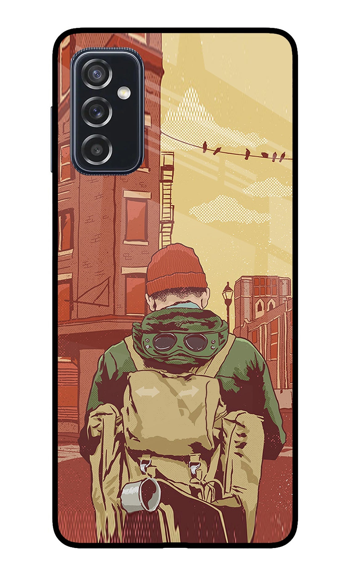 Adventurous Samsung M52 5G Back Cover