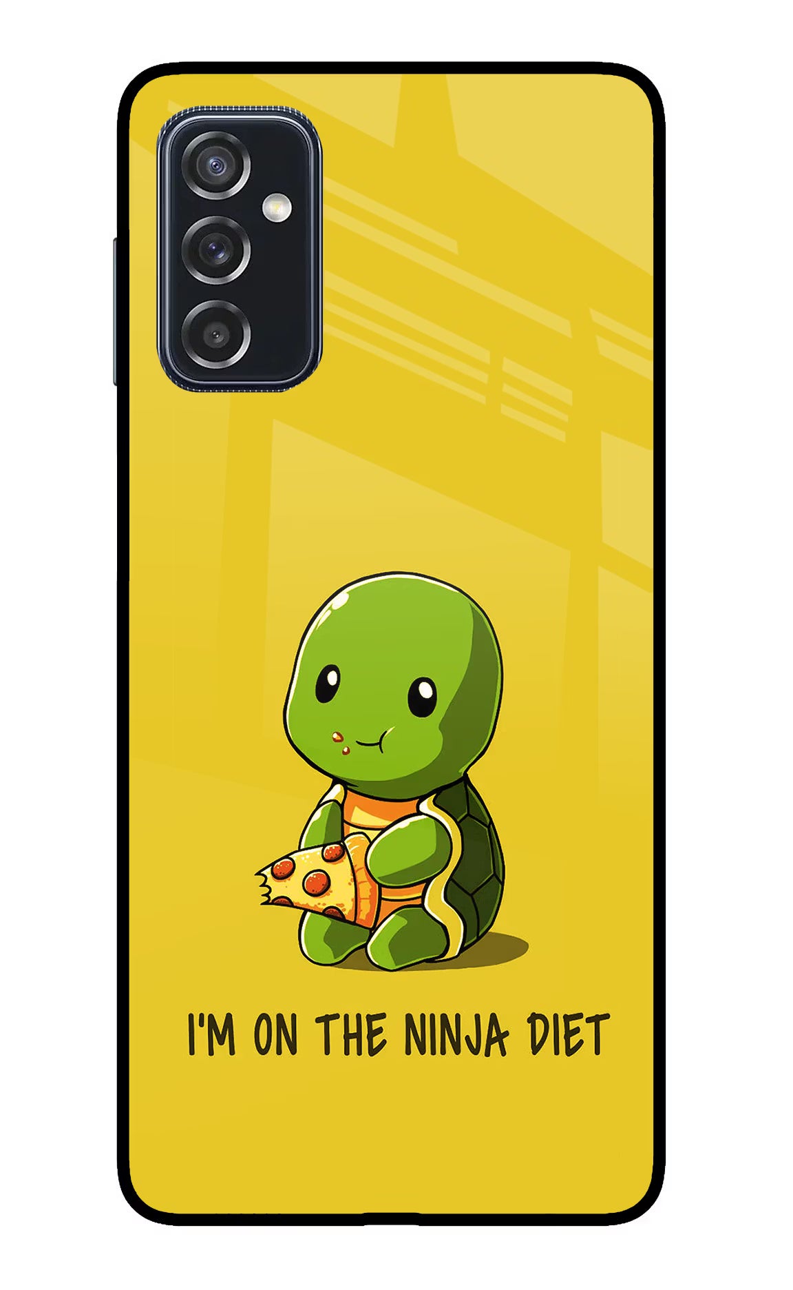 I'm on Ninja Diet Samsung M52 5G Glass Case Back Cover by Casekaro