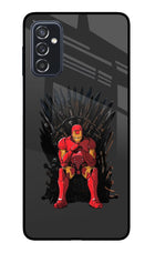 Ironman Throne Samsung M52 5G Glass Case