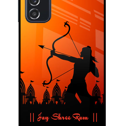 Lord Ram - 4 Samsung M52 5G Glass Case Back Cover by Casekaro