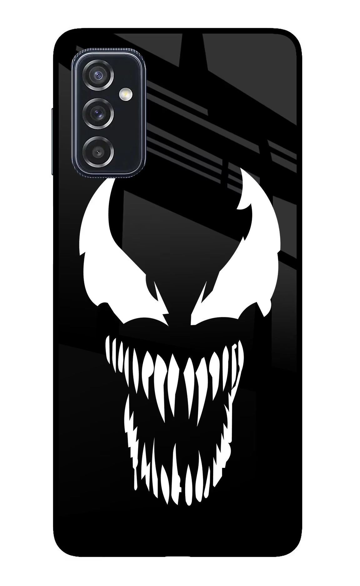 Venom Samsung M52 5G Glass Case Back Cover by Casekaro