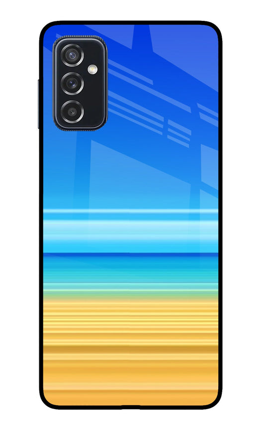 Beach Art Samsung M52 5G Glass Case