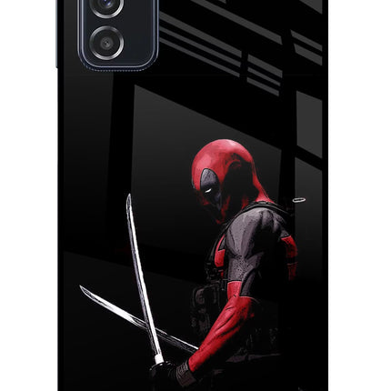 Deadpool Samsung M52 5G Glass Case
