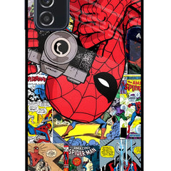 Spider Man Samsung M52 5G Glass Case